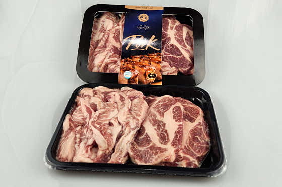 이베리코 모둠(380g목살+항정살) 메뉴 사진(네이버)