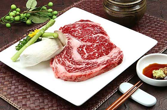 한우등심 메뉴 사진(네이버)