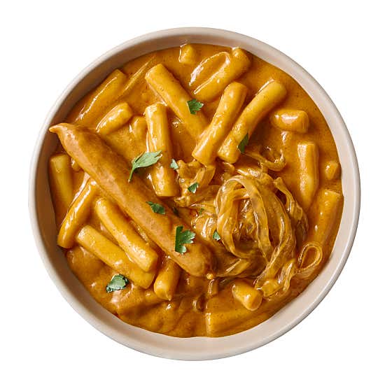 로제떡볶이 메뉴 사진(네이버)