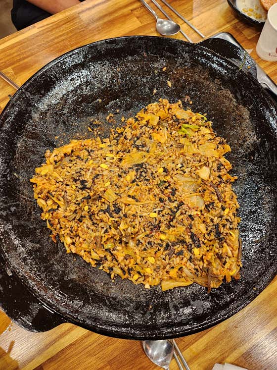 볶음밥 메뉴 사진(네이버)