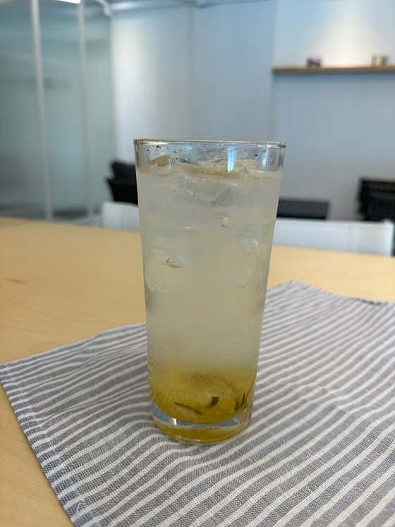 청귤에이드 메뉴 사진(네이버)