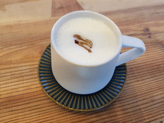 생강라떼 메뉴 사진(네이버)