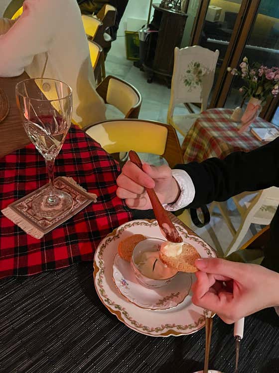 터키 디저트 카이막 메뉴 사진(네이버)