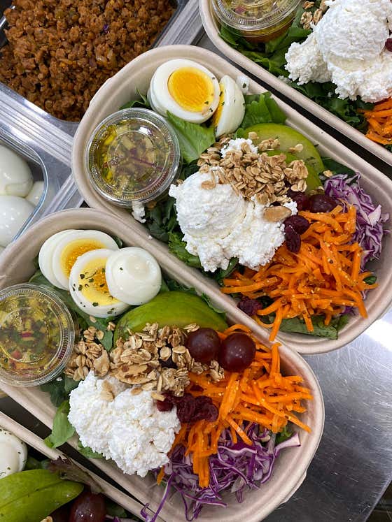 리코타치즈샐러드 메뉴 사진(네이버)