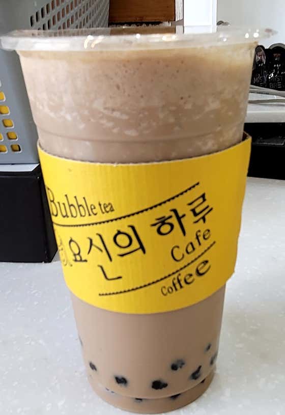 Ice/Hot 오리지날밀크티 메뉴 사진(네이버)