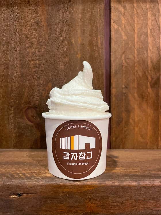 수제감자젤라또 메뉴 사진(네이버)