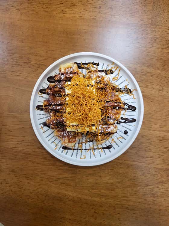 크로플(대) 메뉴 사진(네이버)