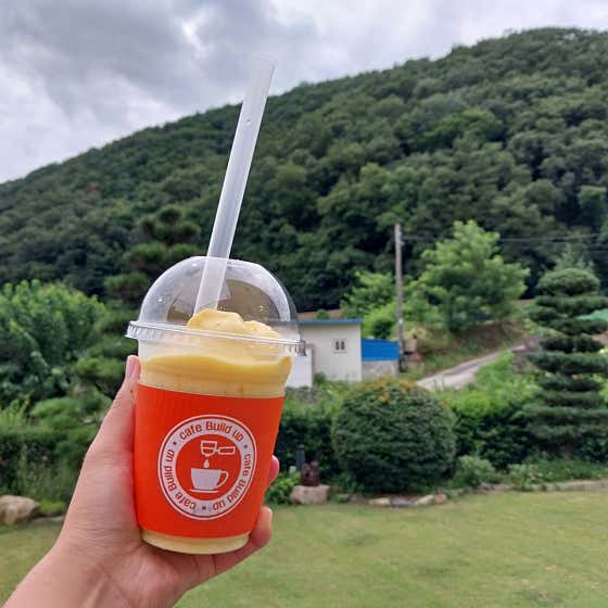 요거트 스무디 메뉴 사진(네이버)