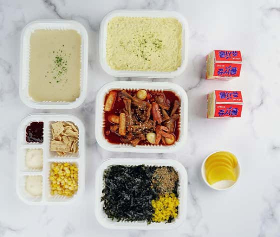 튤립국물닭발세트 메뉴 사진(네이버)