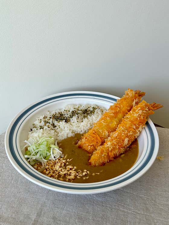 새우카레 메뉴 사진(네이버)