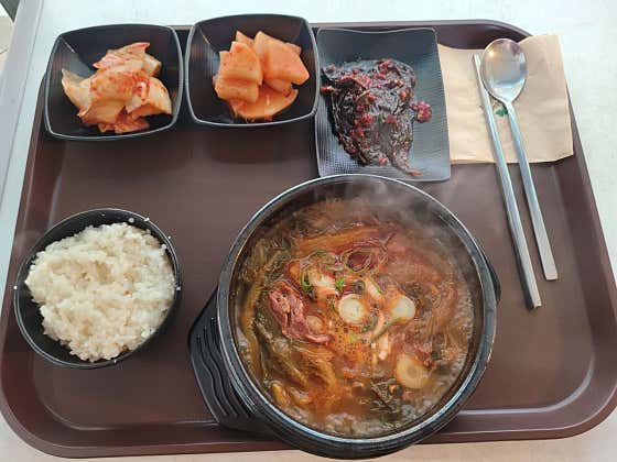 뚝배기한우국밥 메뉴 사진(네이버)