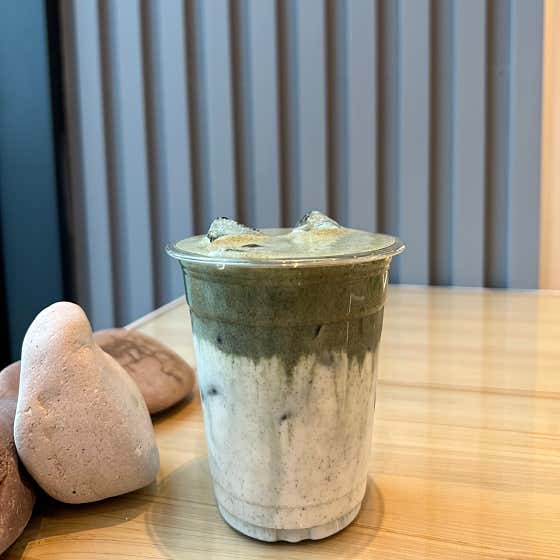 쑥라떼 메뉴 사진(네이버)