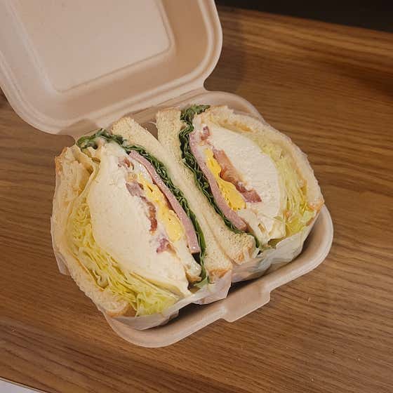리코타치즈샌드위치 메뉴 사진(네이버)