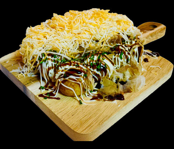 눈꽃치즈 타코야끼 메뉴 사진(네이버)