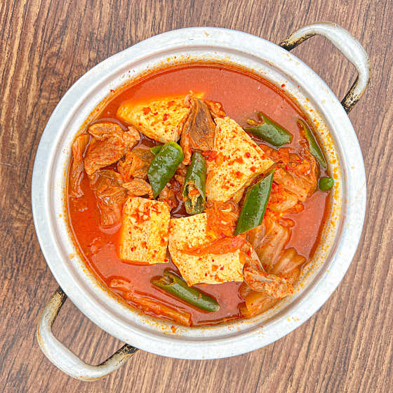 김치찌개 메뉴 사진(네이버)