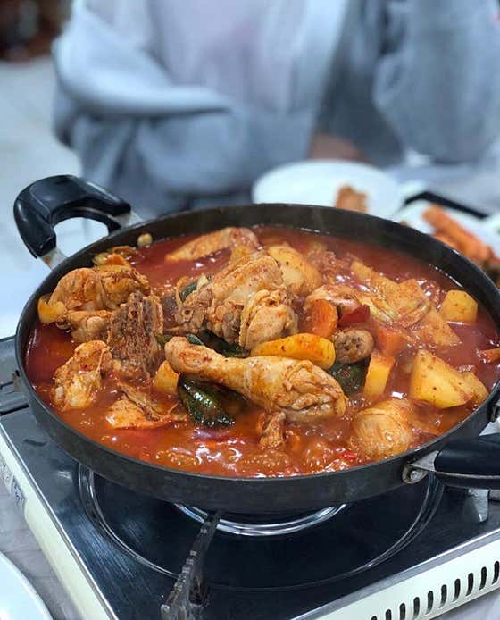 닭볶음탕(3~4인) 메뉴 사진(네이버)