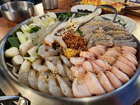 낙지대새야(1인) 메뉴 사진(네이버)