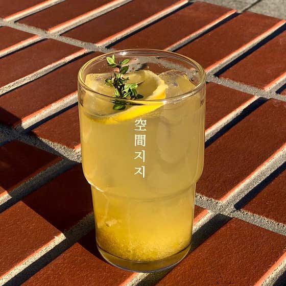 김천 샤인머스켓 에이드 메뉴 사진(네이버)