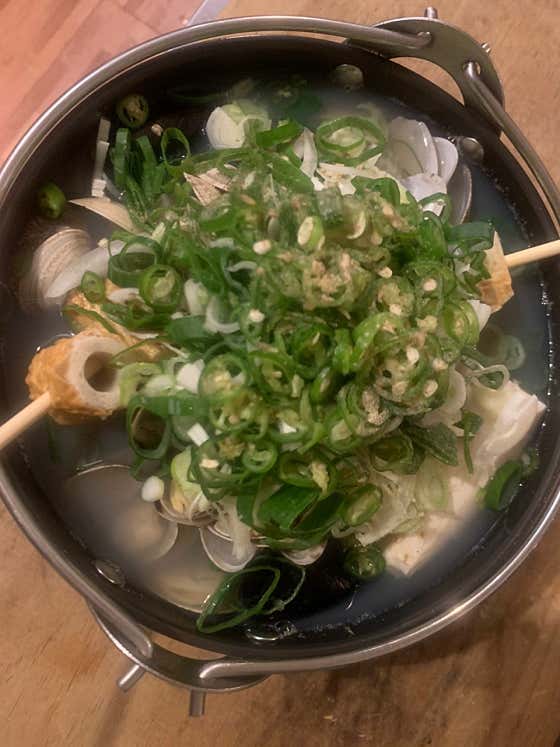 순두부조개탕 메뉴 사진(네이버)