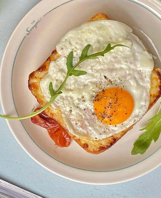 바질크로크마담 메뉴 사진(네이버)