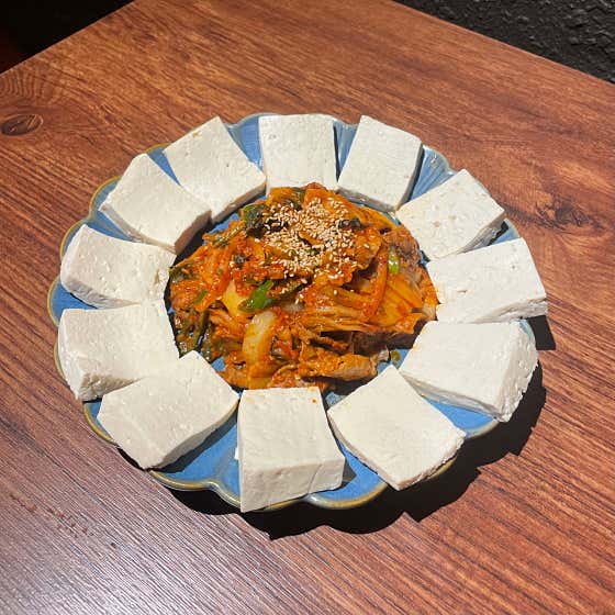 두부김치 메뉴 사진(네이버)