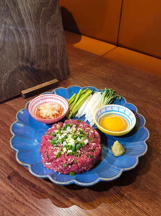 육회 메뉴 사진(네이버)