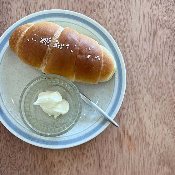 소금빵+크림 메뉴 사진(네이버)