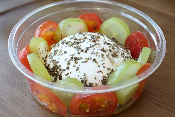 토마토 바질 볼 (130g) 메뉴 사진(네이버)