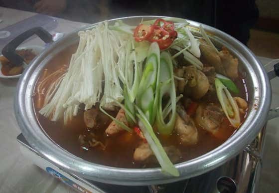 닭볶음탕 메뉴 사진(네이버)
