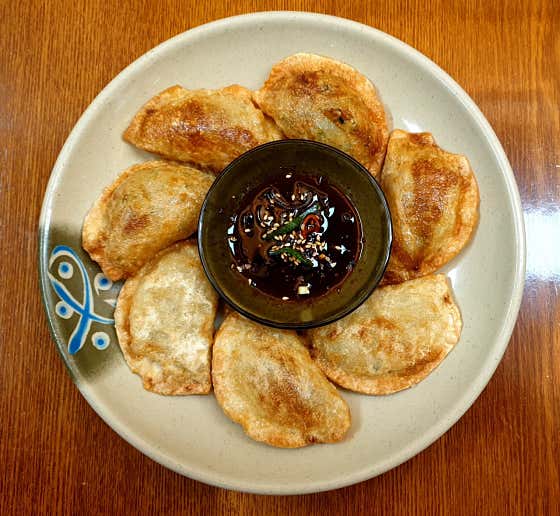 수제 군만두 메뉴 사진(네이버)