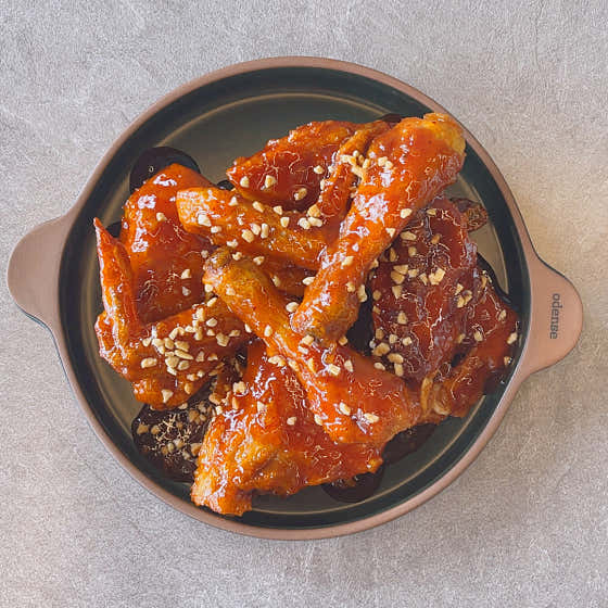 양념통닭 메뉴 사진(네이버)