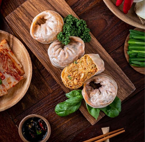 왕김치만두 (5개) 메뉴 사진(네이버)