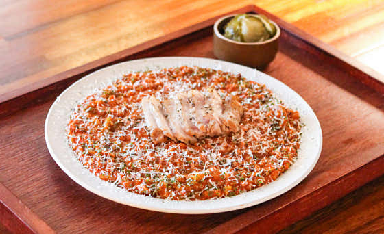 수비드 등심 토마토 리조또 메뉴 사진(네이버)