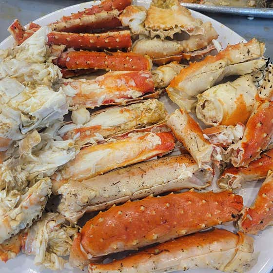 킹크랩 메뉴 사진(네이버)