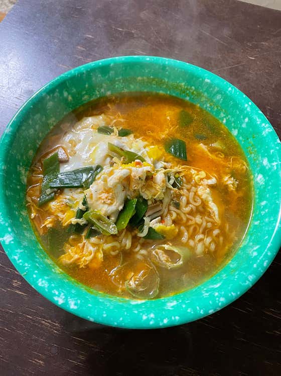 신라면 메뉴 사진(네이버)