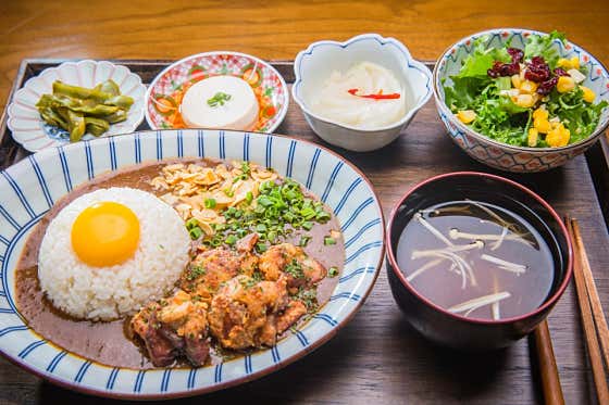 가라아게 카레 메뉴 사진(네이버)