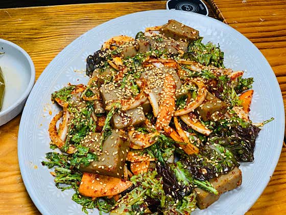 도토리묵 메뉴 사진(네이버)
