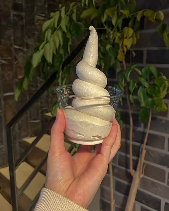 율무 아이스크림 메뉴 사진(네이버)