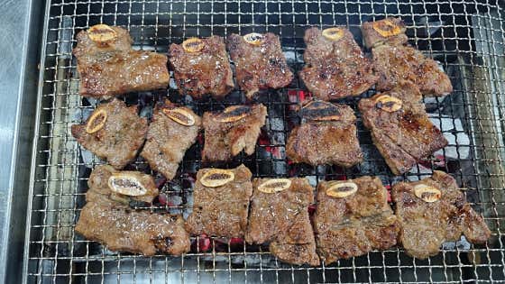 LA양념갈비 메뉴 사진(네이버)