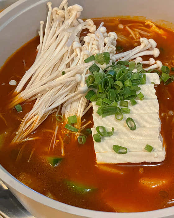 고추장돼지찌개 메뉴 사진(네이버)