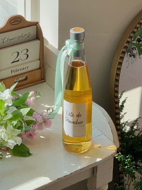 무알콜 티 스파클링 bottle 메뉴 사진(네이버)