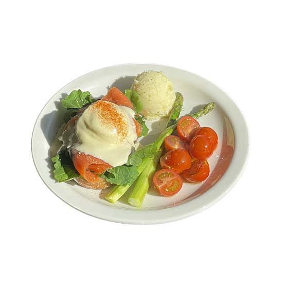 Egg Benedict(Salmon) 메뉴 사진(네이버)
