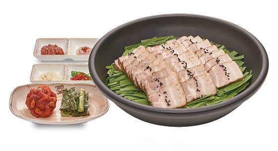 한방보쌈 中 메뉴 사진(네이버)