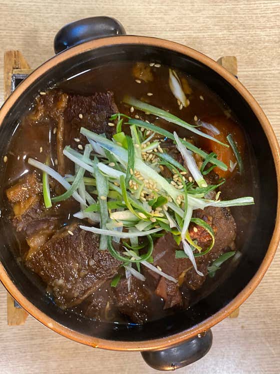 갈비찜정식 메뉴 사진(네이버)