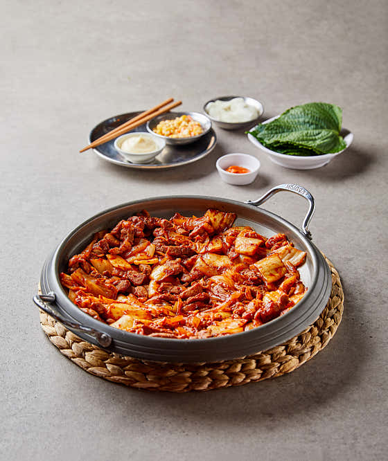 돼지김치구이 소(2인) 메뉴 사진(네이버)