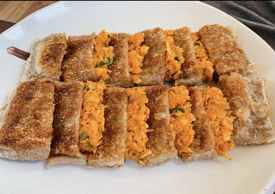 메밀전병 메뉴 사진(네이버)