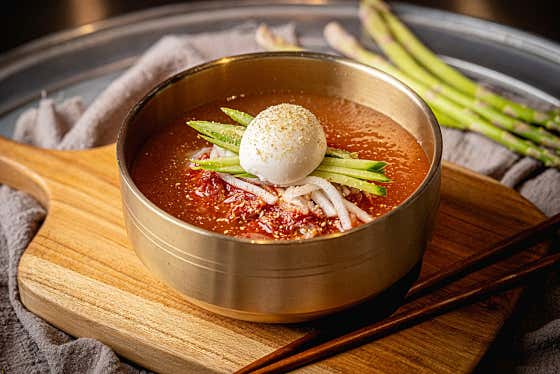 물냉면 메뉴 사진(네이버)