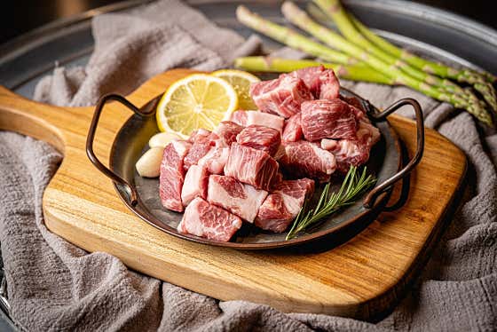 특++목살 170G 메뉴 사진(네이버)