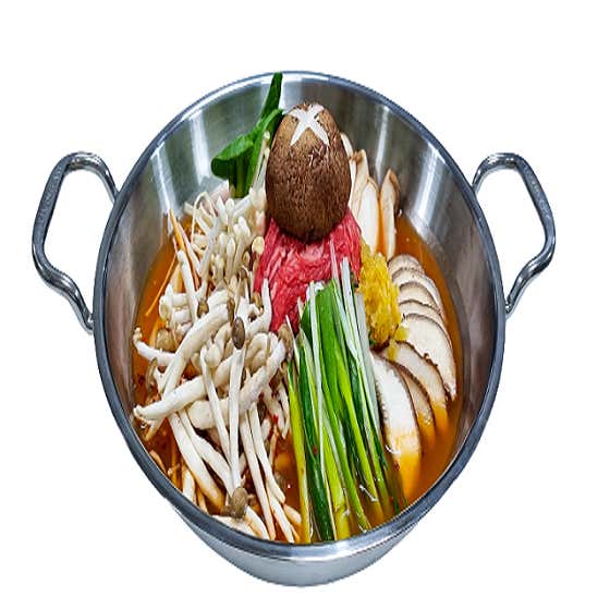 등심된장전골 1인 메뉴 사진(네이버)