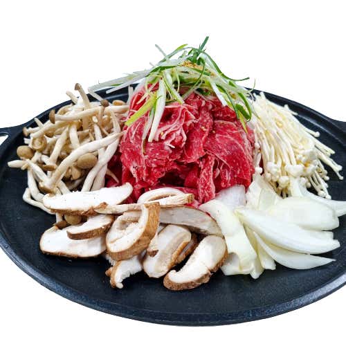 양념 소불고기 1인 메뉴 사진(네이버)